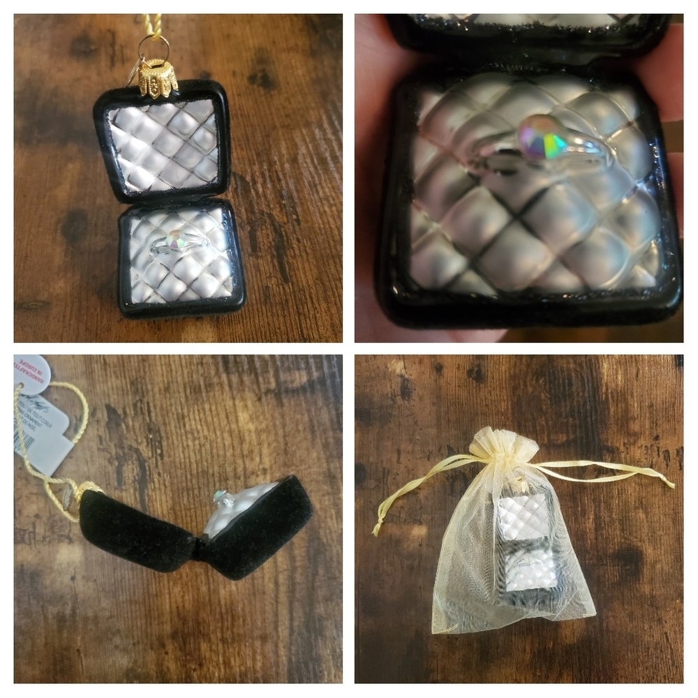 LORD & TAYLOR engagement ring ornament